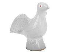 iplusmile Figurine Oiseau Moderne Céramique Blanche Statue Colombe de Décoration pour Maison Bureau et Jardin