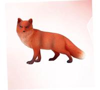 iplusmile Figurine Renard Naturel Réaliste Décoration de Bureau Petite Statuette Animaux Forêt Cadeau Décor