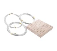 iplusmile Fil Aluminium Flexible pour Sculpture DIY avec Base Fil Métallique Malléable pour Argile Mousse et Support pour Projets Créatifs et Éducatifs