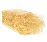 iplusmile Filaments Déchiquetés de Raphia Naturel 150 G - Garniture Déco pour Boîte à Bonbons Coffrets Présents et Paniers - Accessoire D’Emballage Écologique pour Mariage Anniversaire