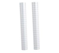 iplusmile Film de Transfert avec Quadrillage 2 Rouleaux Adhérence Moyenne Lavable 30Cm X 5M Repositionnable pour Autocollants Décalcomanies et Accessoires Automobiles