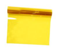 iplusmile Film Fenêtre Teinté Isolant Thermique Autocollant Jaune Citron Film Décoratif Transparent Anti-Chaleur pour Maison Bureau Fenêtre Chambre Protection Solaire Et Intimité
