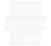 iplusmile Film Rigide PVC Transparent A4 0,2 MM 10 Feuilles pour Thermoformage et Inserts Cadres Photo Loisirs Créatifs