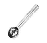 iplusmile Filtre à Thé Tube Inox avec Cuillère Ergonomique Passoire Fine Anti-fuite pour Tasse Infuseur Léger et Portable pour Maison et Plein Air