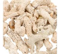 iplusmile Filtre Aquarium Naturel Corail pour Eau Douce Média Filtrant Réutilisable Haute Perméabilité Filtration pour Bassin Poissons et Tortues