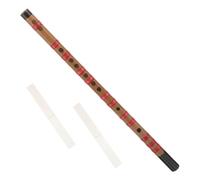 iplusmile Flûte Longue Bambou pour Débutants Instrument de Musique Traditionnel Chinois D Flûte Bambou Naturel avec Film Protecteur Adaptée Aux Étudiants et Amateurs de Musique