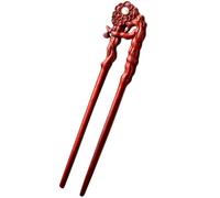 iplusmile Fourche à Cheveux Facile à Insérer et Douce pour Cheveux en Bois Vintage Style Chinois Accessoire Élégant pour Femmes pour Coiffure Traditionnelle