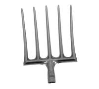 iplusmile Fourche à Main Acier Robuste pour Jardinage Outil de Désherbage et Aération Sol Fourche Remplaçable pour Travaux Agricoles pour Labour