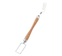 iplusmile Fourchette Coupe Pastèque Inox Multifonction Outil Trancheur Fruits Sécurisé Facile à Nettoyer Découpe Melon et Pastèque sans Abîmer Ustensile Pratique pour Cuisine