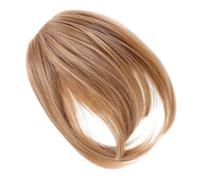 iplusmile Frange à Clip Épaisse Naturelle Taille Moyenne Postiche pour Femmes Visages Variés Coiffure Quotidienne et Soirée sans Trace Naturelle