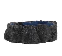 iplusmile Gamelle pour Reptiles Moyen Format en Plastique Solide, Bol d'eau et Alimentation pour Lézards, Tortues et Bernard-l'hermite, Récipient Multi-usages pour Terrarium, Abreuvoir