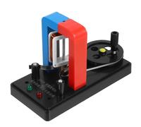 iplusmile Générateur Manuel Portable en Plastique et Métal Léger Résistant la Corrosion pour Expériences Scientifiques Scolaires et Kit Électricité Éducatif