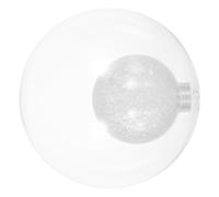 iplusmile Glass Globe Lamp Shade Triple Concave Bean Shape Double Layer Glass Cover For Ceiling Pendant Replacement Light Fixtures Decorative And Efficient Lighting For Living