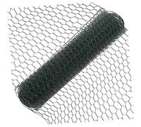 iplusmile Grillage Hexagonal Vert Filet Palissage Résistant pour Clôture Volaille Et Animaux avec Revêtement Plastifié