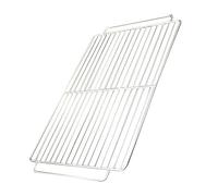 iplusmile Grille à Poisson en Acier Inoxydable Argenté Filet de Grillade Cuisson Uniforme et Refroidissement Plusieurs Styles pour Ailes de Poulet et Viande, Hôtels et Plusieurs Styles