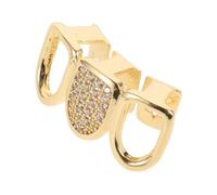 iplusmile Grills Dentaires Or Détachables pour Hommes Accessoires Hip Hop pour Photos et Cosplay Décorations Amovibles pour Concerts et Vidéos DIY