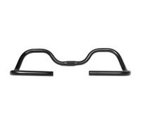 iplusmile Guidon Alliage Aluminium pour Tout Terrain Améliore la Stabilité Confort Compatible Potence de de Trekking Route Finition Noir Sable