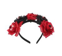 iplusmile Halloween Hair Accessory Bleeding Eyeball And Rose Headband Lightweight Decorative Headwear For Scary Party And Haunted House Costume