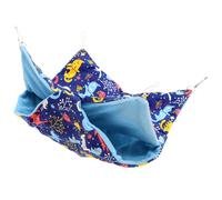 iplusmile Hamac Suspendu Chaud pour Petits Animaux - Lit pour Cobayes et Hamsters Cachette Doublée en Coton Chaud Taille Large Confortable et Solide pour Cage et Hiver