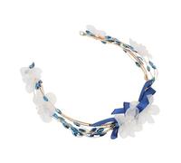iplusmile Handmade Soft Clay Flower Bridal Headpiece Crystal Hair Vine Elegant Wedding Hair Accessories For Brides And Prom