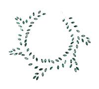 iplusmile Head Chain Jewelry For Bride Women Rhinestone Bridal Hair Accessory Delicate Lightweight Soft Peacock