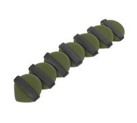 iplusmile Houppettes de Maquillage Double Face 7 Pièces Taille Standard Éponges Cosmétiques Poudre Sèche et Humide pour Visage Usage Professionnel et Quotidien Couleur Vert Matcha