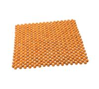 iplusmile Housse De Siège Perles De Bois Naturelles Coussin Ventilé Et Massant Pour Voiture Camion Et Chaise De Bureau Frais Et Respirant