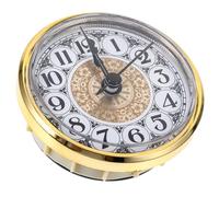 iplusmile Insert Horloge à Monter Soi-Même Ø70Mm, Cadran Romain Clair, Mouvement Quartz Précis, pour Pendule Murale la Cuisine et Bureau