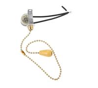 iplusmile Interrupteur à Tirette pour Lampe Remplacement Pratique pour Éclairage Mur et Plafond Compatible avec Lampes de Table Lustres et Appliques Accessoire Élégant et pour Divers