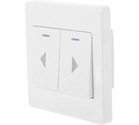 iplusmile Interrupteur Mural de Porte de Garage à Boutons Panneau de Remplacement avec Fonction de Réinitialisation Automatique pour Porte Commerciale et Rideau Bouton Poussoir et Facile à