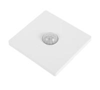 iplusmile Interrupteur Mural Détection Automatique à Détecteur de Mouvement Infrarouge Blanc en Plastique et Fonction Mains Libres pour Couloirs et Halls