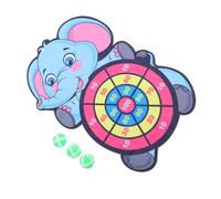 iplusmile Jeu de Lancer Balle Collante Éducatif pour Garçon Fille Set avec Cible Douce Coordination Œil-Main et Crochet Accroche pour Activités Ludiques Plein Air