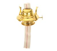 iplusmile Jeu de Mèches et Porte-mèche pour Lampe à Pétrole Vintage Compatible Large Mèche Accessoire de Remplacement pour Lampe à Huile Kerosène Pratique et Sûr pour Usage Intérieur et