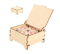 iplusmile Jeu de Société Bois pour Garçon Fille Éducatif Portable Montessori Classique Favorise Stratégique Famille pour Moments de Jeu Plein Air