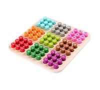 iplusmile Jeu Sudoku Bois pour Garçon Fille Ans Jeu Éducatif de Logique et Mathématiques Plateau Compact et Apprentissage pour Développement Cognitif