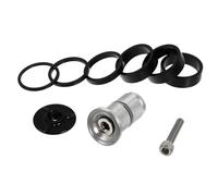iplusmile Joint De Fourche Fourchettes Bol Vélo Rondelle De Fourche Outil D'installation Durable Kit De Roulement avec Écrou Black Aluminium