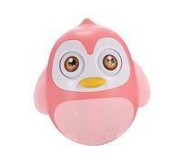 iplusmile Jouet à Bascule pour Bébé Pingouin Rose Petite Taille Incassable Jouet pour Tout-Petit Motricité Bébé Sensoriel pour Jouer Au Poussette Berceau