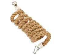 iplusmile Jouet Corde à Oiseaux Perchoir Debout en Coton 2 Mètres Corde à Perroquet Suspendue pour Oiseaux Exotiques Petits Et Moyens