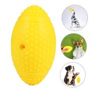 iplusmile Jouet pour Chiens Ballon De Rugby Jouet Molaire à Mâcher Éducatif Fournitures pour Animaux De Compagnie pour Maison