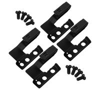 iplusmile Kit d'Adaptateurs de Bras d'Essuie-Glace 2 Pièces en Métal avec Clips et Vis de Fixation Accessoires Auto Universels pour Remplacement et Montage Facile Compatible Divers