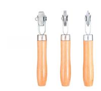 iplusmile Kit de 3 Rouleaux de Compactage 6mm pour Outil Léger en Bois et Métal et Rouleaux de 3mm 12mm pour Réparation de Pneus Pneus de Voiture