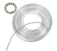 iplusmile Kit de Conduite de Frein Flexible avec Filet Externe Installation Rapide et Étanchéité Garantie Ligne de Frein pour Véhicule Métalliques Résistantes pour Remplacement et Entretien