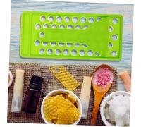 iplusmile Kit de Fabrication à DIY avec Moule Plateau de Remplissage Vert Spatule pour Cosmétiques Maquillage et Soins Naturels