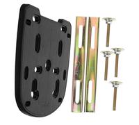 iplusmile Kit De Fixation pour Top Case Moto avec Plaque De Montage Renforcée, Visserie Complète, pour Porte-Bagages Arrière, Compatible Moto, Installation Solide Et Sécurisée