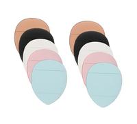 iplusmile Kit de Houppette pour Poudre 10 Éponges à Maquillage en Polyuréthane Hydrophile pour Fond de Teint, Application Humide ou Sèche
