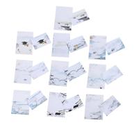 iplusmile Kit de Papeterie Créative pour Anniversaire Ensemble de 10 Papiers à Lettres et 10 Enveloppes en Papier Motifs Japonerie Aquarelle pour Écrire et Envoyer des Messages