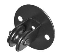 iplusmile Kit de Poulie en Métal Noir pour Lustre Suspendu, Fixation Murale Système de Levage Pratique et Design Délicat pour Installation Facile