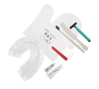 iplusmile Kit De Produits De Toilette Jetables Pour Hôtel De Nettoyage Essentiel Pour Clients Brosse à Dents Pratique Fournitures Pour Familles Accueil