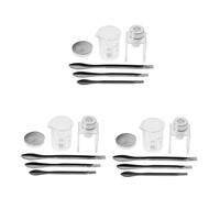 iplusmile Kit De Réparation De Rouge à Diy 8 Pièces Avec Moules En Silicone Spatules Et Bécher Gradué Outil Pratique Pour Amateurs De Beauté Et Débutants En Bricolage