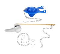 iplusmile Kit de Réparation de Toilettes Poignée de Chasse D'eau Frontale | Acier Inoxydable 304, Remplacement Facile, Compatibilité Large, Fonctionnement Fluide, pour Maisons et Hôtels